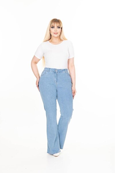 SERRAXXL Spanish Leg Large Size Denim Jeans Pants