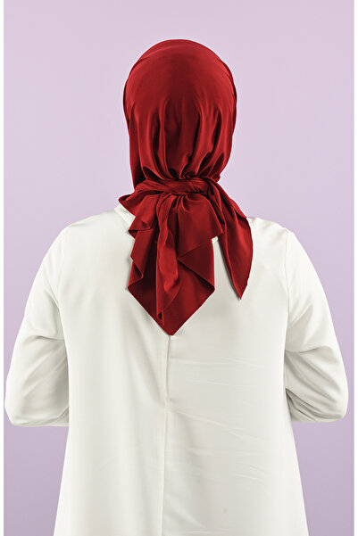 sefamerve Practical Plug-in Scarf 1157-14 - Cherry