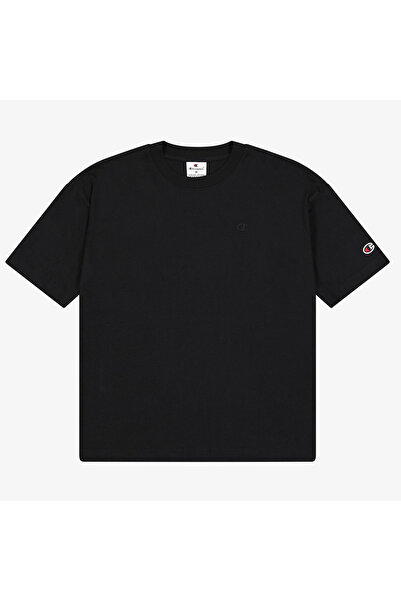 Champion Γυναικείο μπλουζάκι Crewneck SS σε μαύρο χρώμα