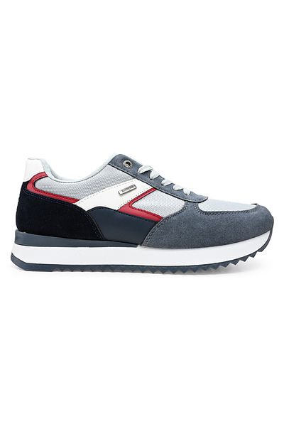 Tmall Pantofi sport bărbătești, cu inserții de plasă, B4000, albastru deschis