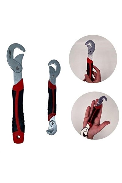 Tahtakale Toptancısı BUFFER ®   Set de chei multifuncționale, ergonomice, reglabile, mari și mici, inteligente, cu clești, 2 bucăți