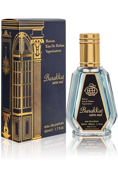 Fragrance World Barakkat Satin Oud Perfume, Fragrance World, eau de parfum 50 ml, unisex - εμπνευσμένο από το Oud Satin Mood