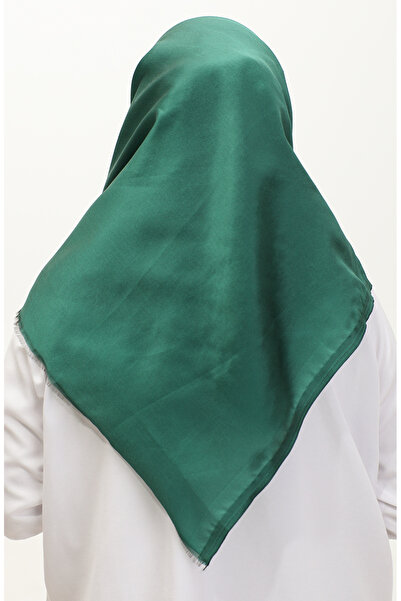 sefamerve Düz Eşarp 1266-41 Zümrüt Yeşili