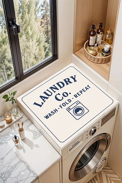 df home Washing Machine Dryer Mat Anti-Slip Washable/ Cmsr-11