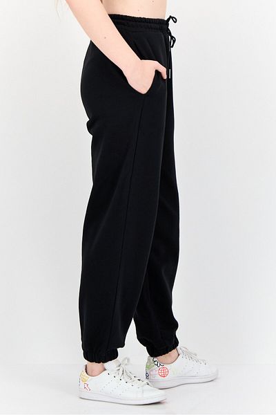 adidas Women Sportswear Fit Outdoor Sweatpants, Black