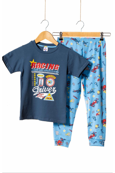 DOMİKİDS Domikids Момчешки пижамен комплект 2025 Лятна колекция