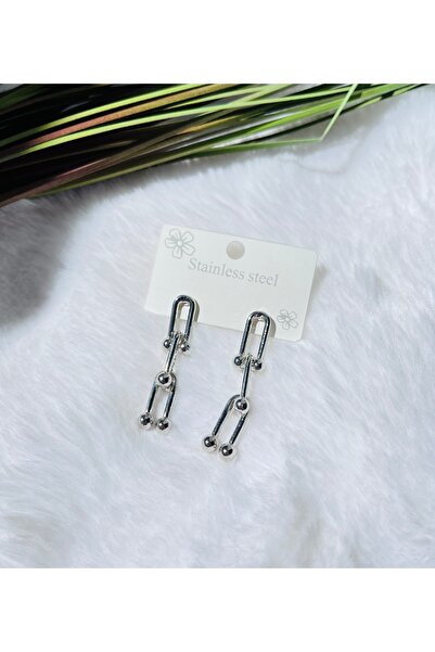 RM Bijuteri Tifany Brand Model 3 cm Dangle Earrings