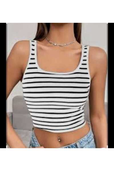 blackbonds Striped Crop Blackbonds