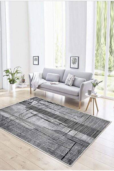 Hülya Home Dijital Baskı Yıkanabilir Kaymaz Taban İnce Salon Mutfak Çocuk Hal...