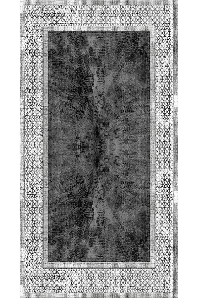 df home Digital Printed Cutting Runner - Washable Non-Slip Base, Entrance Carpet 3545