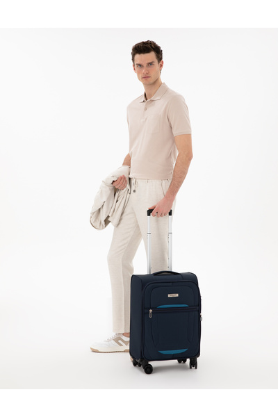 Pierre Cardin Lacivert Kabin Boy Kumaş Valiz 50312934-VR033