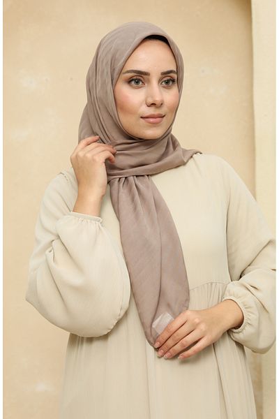 sefamerve Κασκόλ 2015-12 Model Mink Chiffon