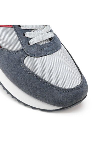 Tmall Pantofi sport bărbătești, cu inserții de plasă, B4000, albastru deschis