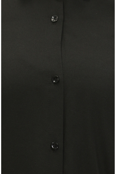 sefamerve Μαύρο τουνίκ με κουμπιά - Μοντέλο 6122-06