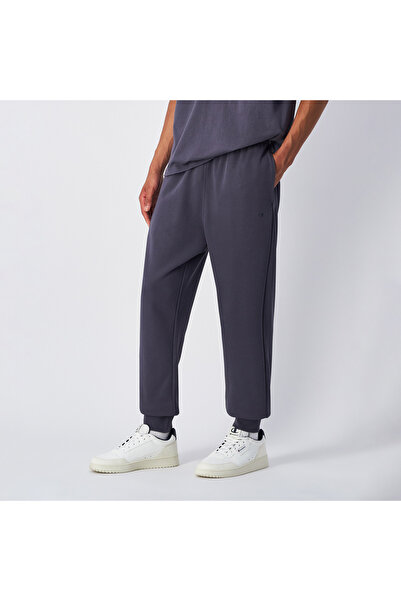 Champion Authentic Rib Cuffs Erkek Mor Eşofman Altı