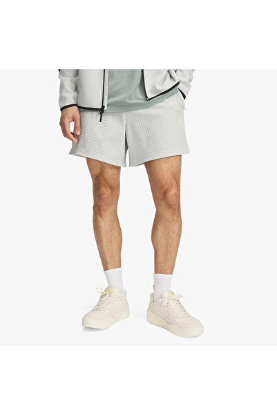 Under Armour Fleece Grid Erkek Gri Şort