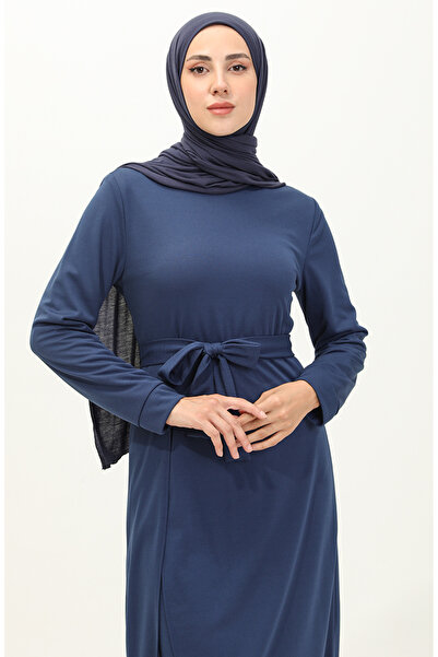 sefamerve Σετ ινδικό χιτώνα και παντελόνι - Slit Detailed 0664-08