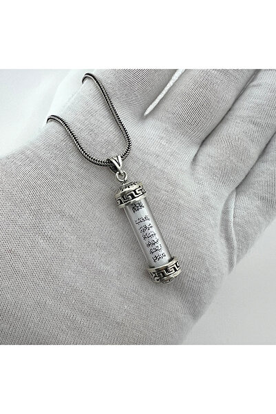 clgsilver Ayet-el Kürsili Grek Tasarımı Cevşen Kolye - Manevi Gücünüz Yanınızda