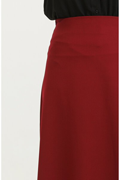 sefamerve Fusta dublă roșie Claret 4816-03
