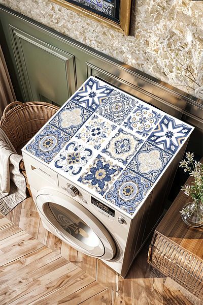 df home Washing Machine Dryer Mat Anti-Slip Washable/ Cmsr-7