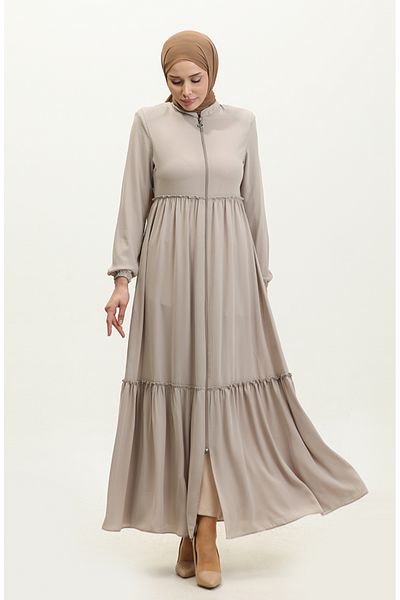 sefamerve Mink Gathered Ferace - 5042-08