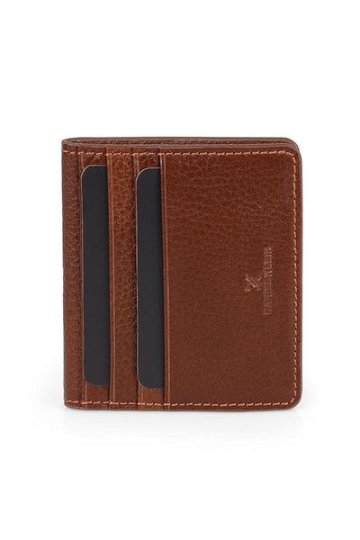 Daniel Klein Dkl5239-4 Men's Brown Wallet & Card Holder Made of Real Leather