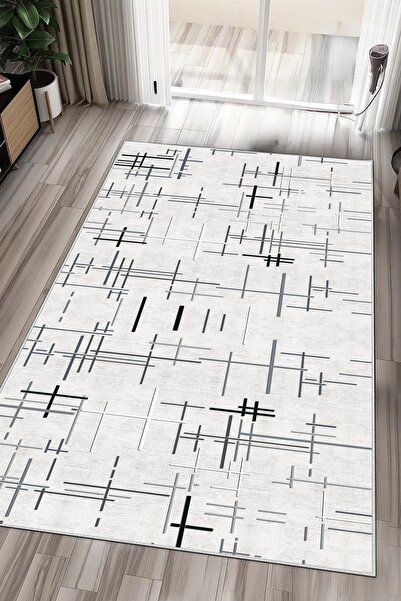 Evimle Makinede yıkanabilir kaymaz taban leke tutmaz mutfak halısı salon halı...