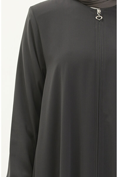 sefamerve Gray Ferace 5049-05 - Elastic Arm