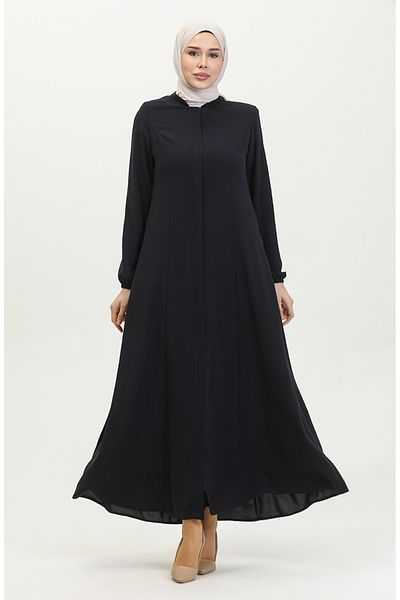 sefamerve Adel Mevlana Ferace 3018-02 Navy Blue