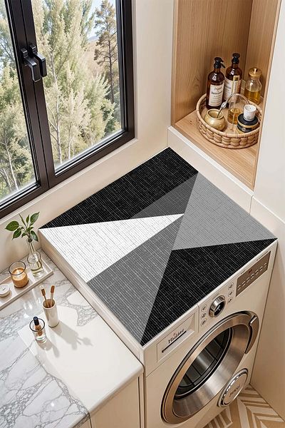df home Washing Machine Dryer Mat Anti-Slip Washable/ Cmsr-6
