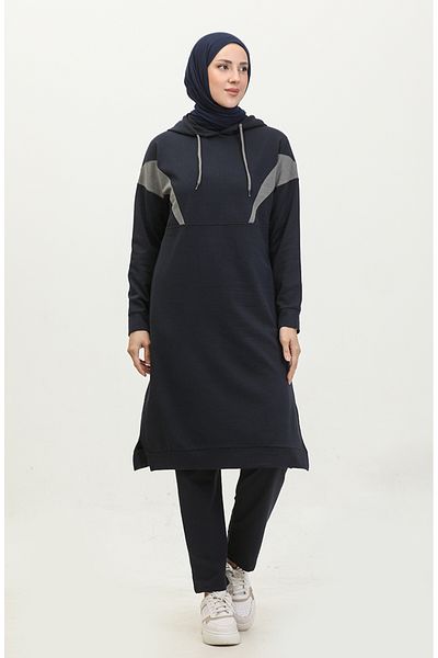 sefamerve Φόρμα φόρμας Color Garnish 3026-07 Navy Blue