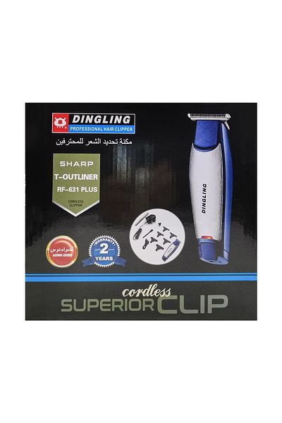 Dingling Plus Rechargeable Hair Clipper – Professional Cordless Trimmer - RF-631
