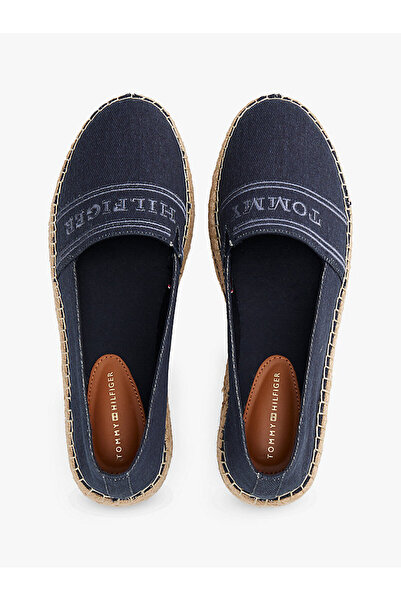 Tommy Hilfiger DENIM PLATFORM ESPADRILLE Kadın Babet FW0FW08543DW6