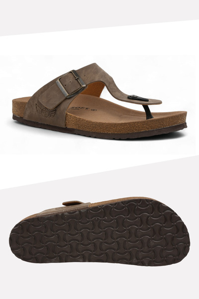 FLY SOFT Men's Flip Flops Mink