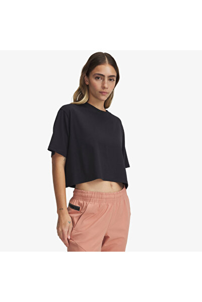 Under Armour Γυναικείο μαύρο μπλουζάκι Rival