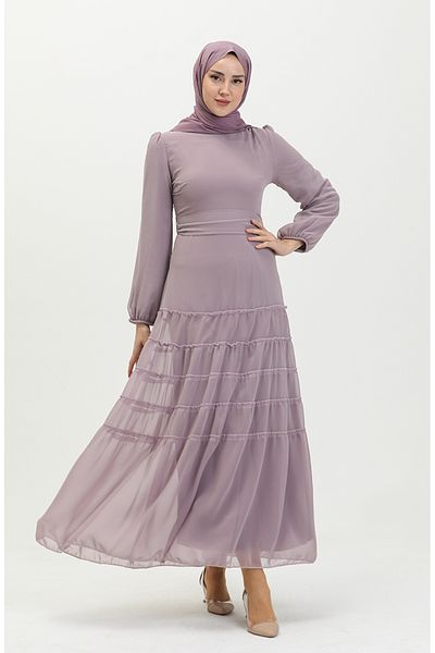 sefamerve Rochie de seara liliac - Adunata, Model 5712-07