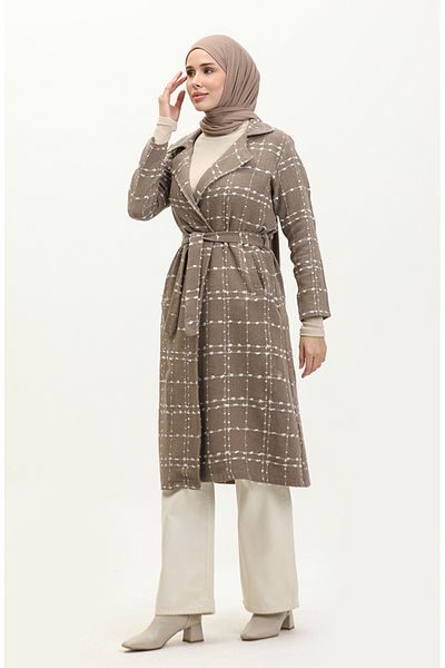 sefamerve Κύπελλο ζωσμένο Mink Tweed - 5507-02