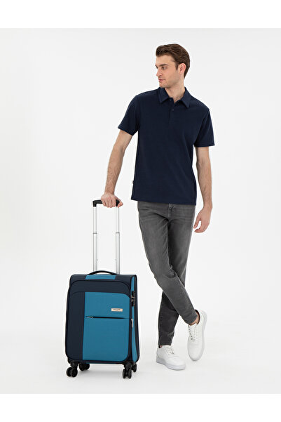 Pierre Cardin Lacivert Kabin Boy Kumaş Valiz 50312961-VR033