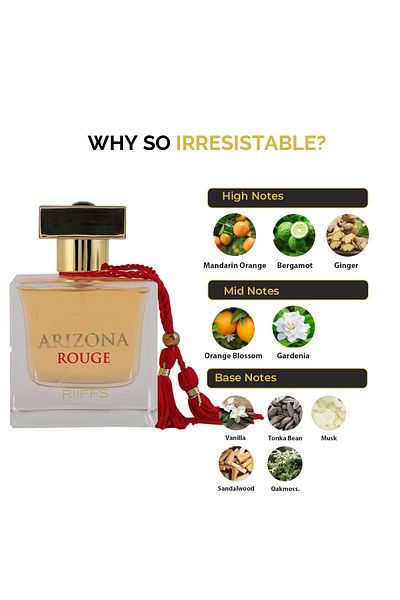 Riiffs Arizona Rouge Perfume, Riiffs, Eau de Parfum 100 ml, Women