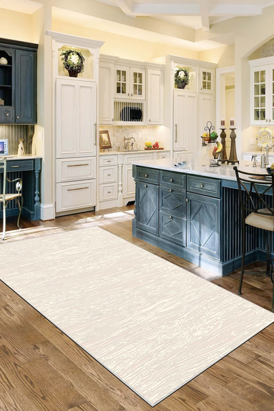 df home Kesme mutfak halısı Desenli Dijital Baskı Yıkanabilir Kaymaz Taban  İ...