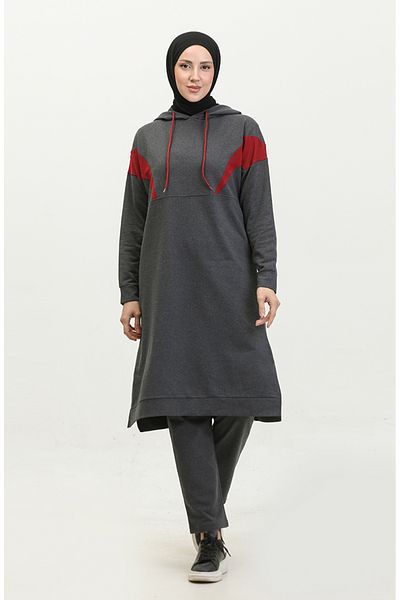sefamerve Φόρμα Φόρμας Color Garnish 3026-01 Anthracite