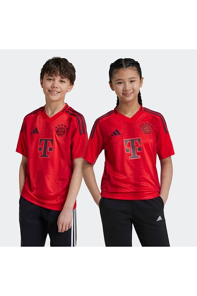 adidas Bayern Munich 2024-25 Kids Red Soccer Jersey