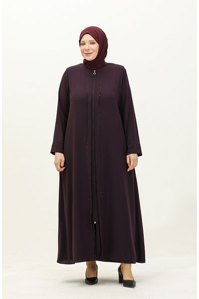 sefamerve Μεγάλο μέγεθος Stoned Ferace 4005-05 Plum