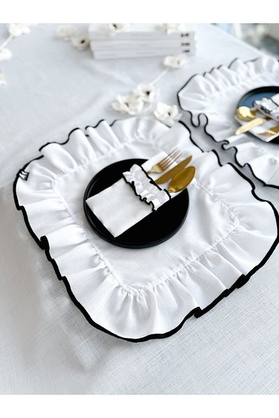 KaiHome Θήκη για μαχαιροπίρουνα Shine White 3 θέσεων 6 τεμαχίων