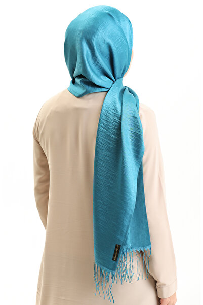 sefamerve Shiny Turquoise Evening Dress Shawl 2006-05