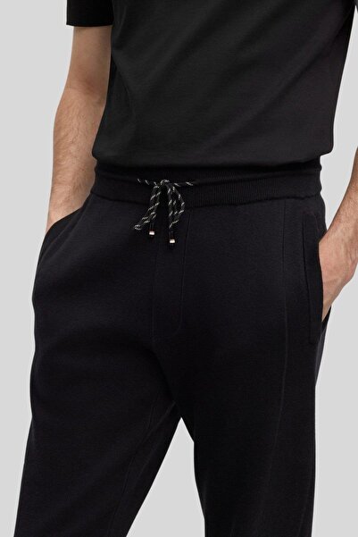 BOSS Jogger Yünlü Erkek Pantolon Siyah