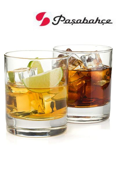 Paşabahçe 4 Pcs-300 Cc-Ml. Whisky-Wine-Vodka-Gin Tonic-Cognac-Bourbon-Cocktail Glass-Goblet.