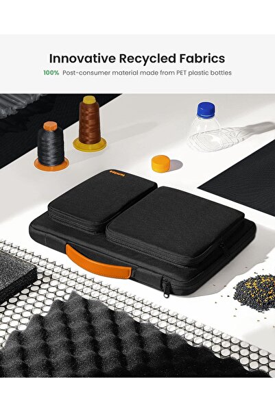 Tomtoc حقيبة كتف Defender-A42 للكمبيوتر المحمول لجهاز MacBook Pro مقاس 14 بوصة