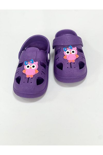 HEREVEMAGAZA Non-Slip Sole Children's Slippers White