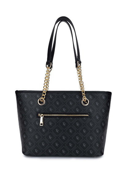 Tamer Tanca Women's Vegan Black Shoulder Bag